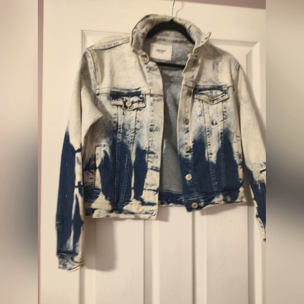 Vervet Denim Jacket. Size Extra Small. Ombre Washed